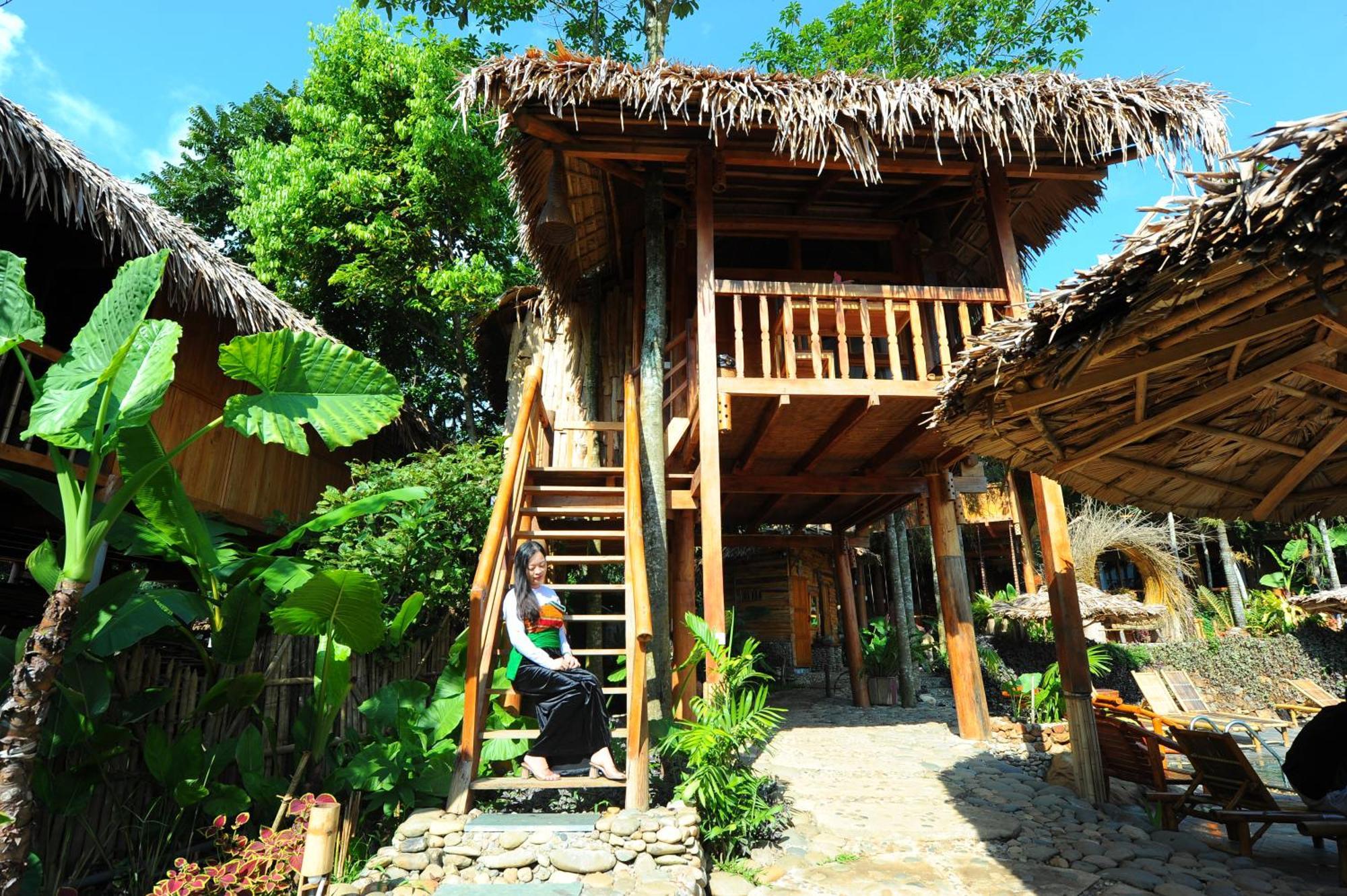 浦项自然小屋 Pu Luong 外观 照片