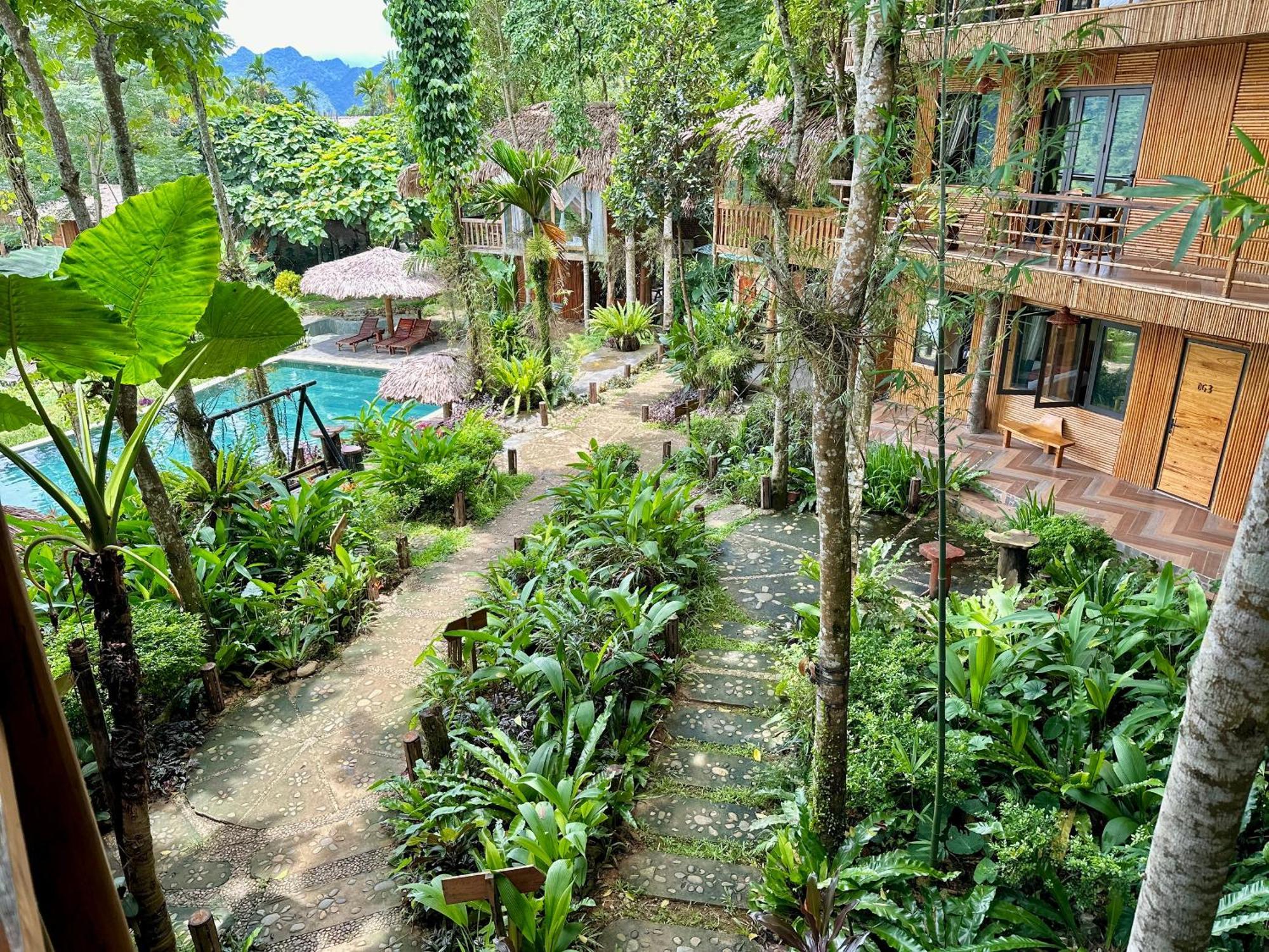 浦项自然小屋 Pu Luong 外观 照片